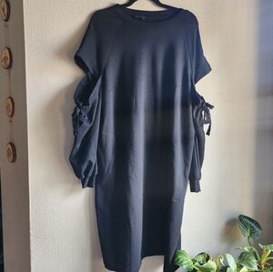 NWT Eloquii split sleeve sweatshirt dress